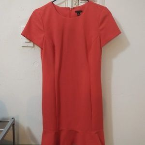 Ann Taylor coral work dress sz 00p